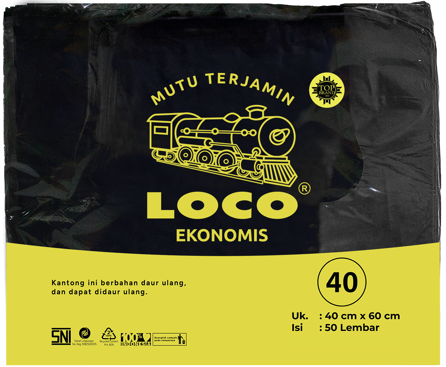 LOCO Ekonomis Hitam 40