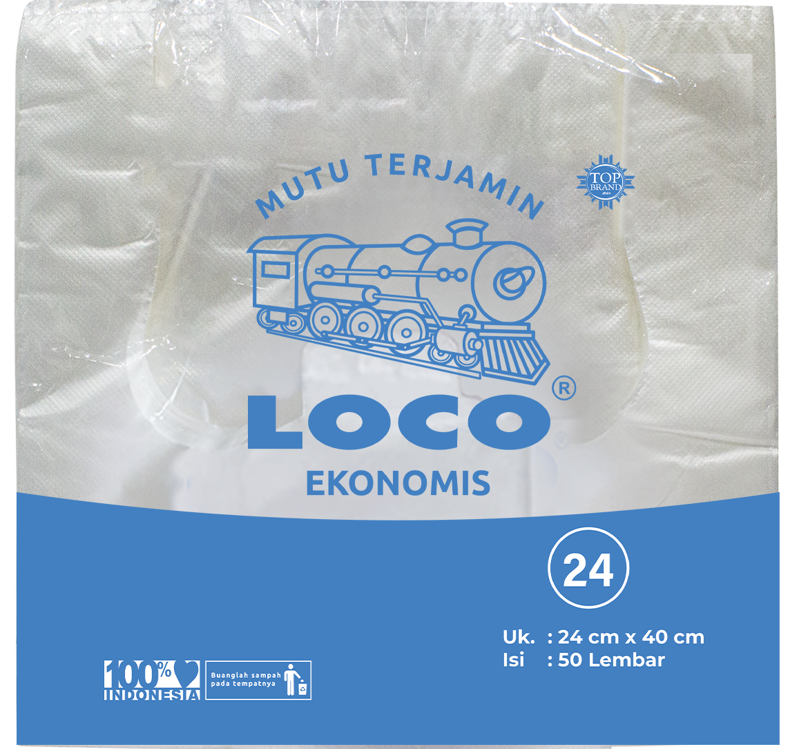 LOCO Ekonomis Putih 24