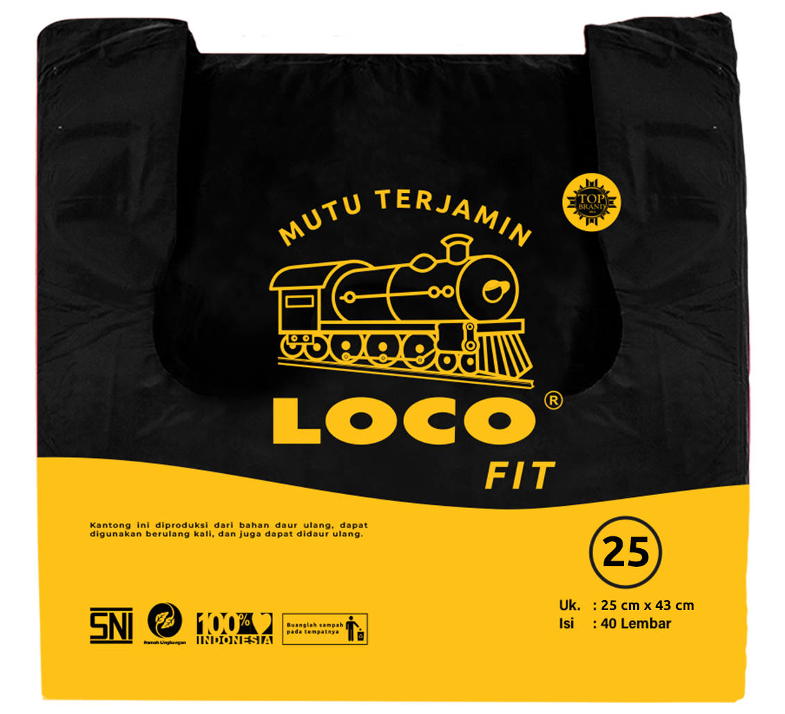 LOCO Fit Hitam 25