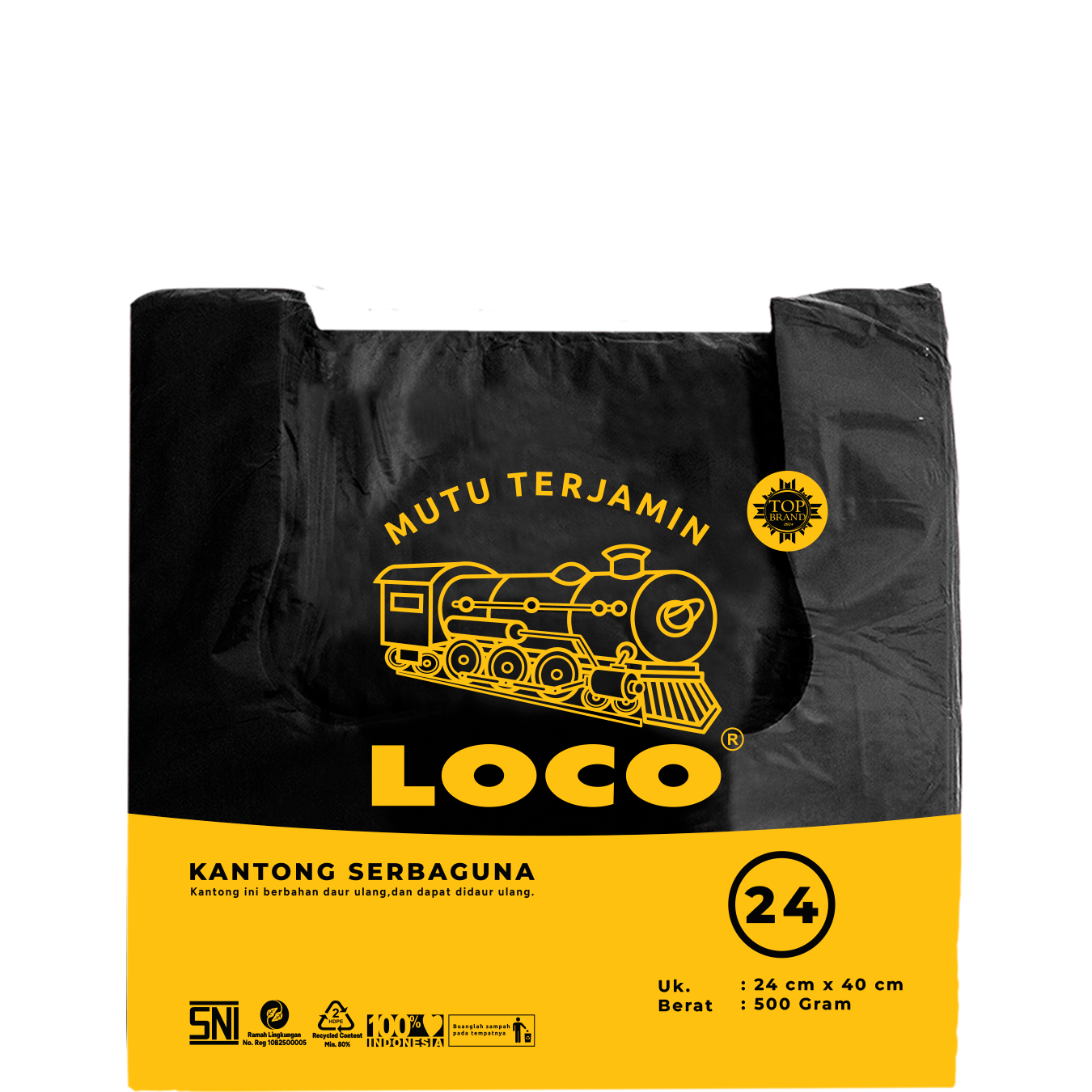LOCO Tebal Hitam 24