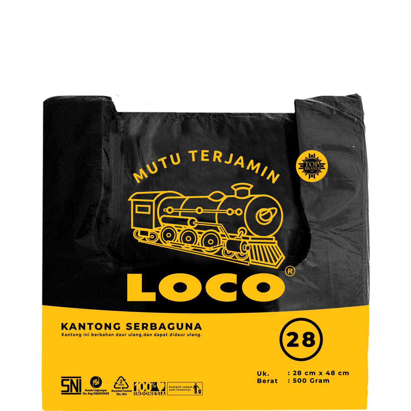 LOCO Tebal Hitam 28