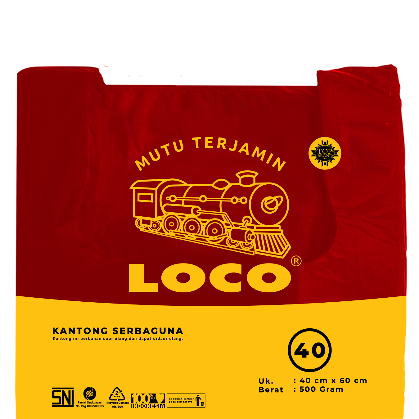 LOCO Tebal Merah 40