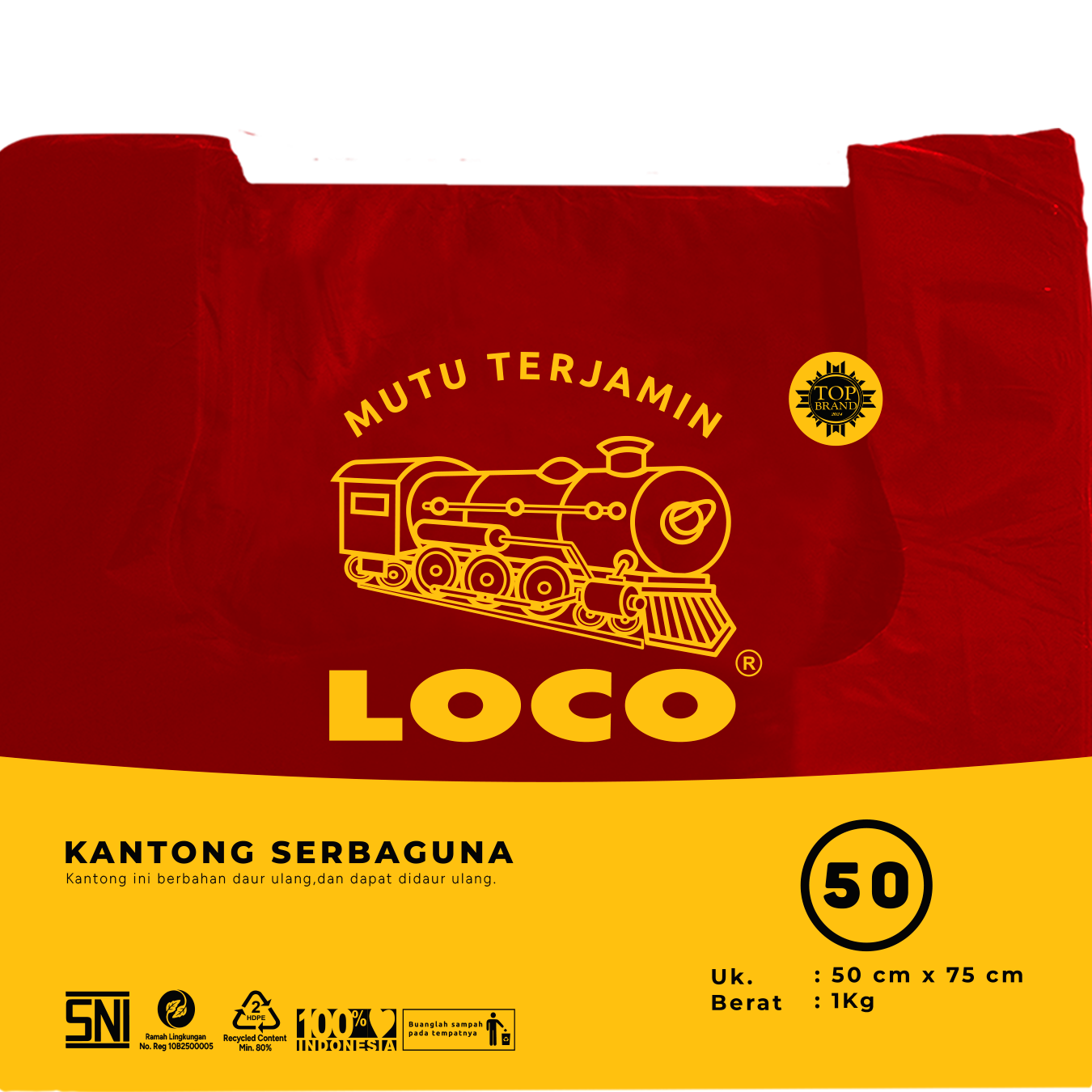 LOCO Tebal Merah 50