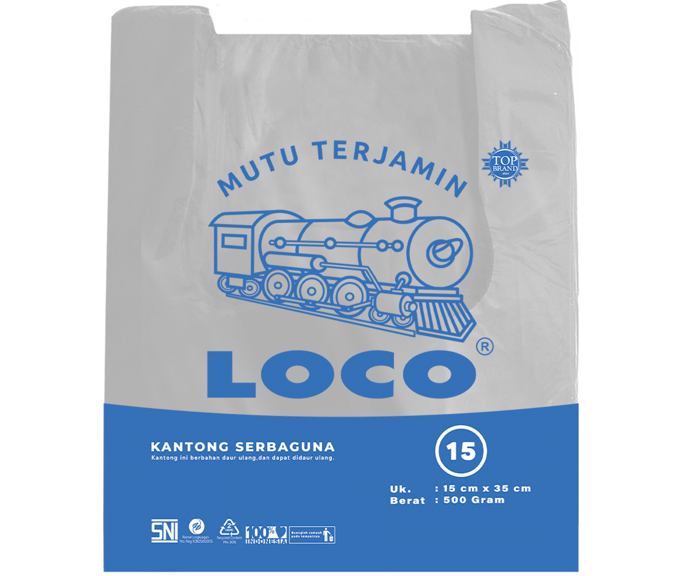 LOCO Tebal Putih 15