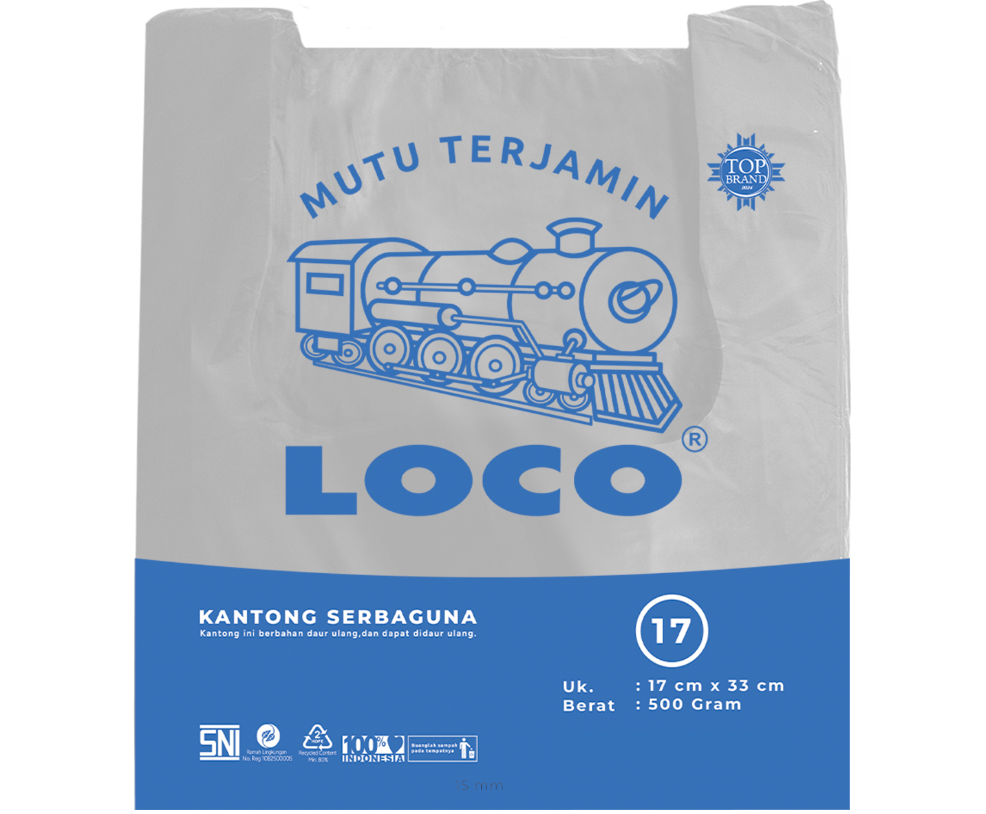 LOCO Tebal Putih 17