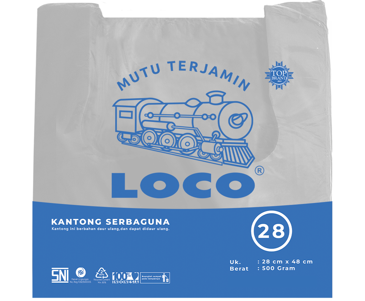 LOCO Tebal Putih 28